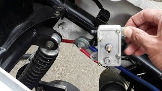 GY6 Fuel Petcock Replacement in 2 minutes  Petcock vs Pump [upl. by Scheider]