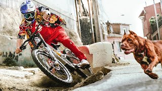 Urban Freeride lives Chile  Fabio Wibmer [upl. by Oisorbma5]