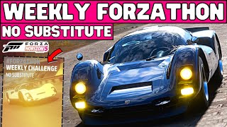 Forza horizon 5NEW Weekly FORZATHON challenges NO SUBSTITUTEForzathon shop and playlist rewards [upl. by Dorolice]