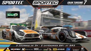 SPORTEC SimRacing TV  SES 2024  Manche 2  Le Mans 24h00 [upl. by Golub535]