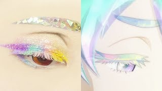 Diamond from Houseki no Kuni  Tutorial Anime Eye Makeup 276 [upl. by Ettennaej469]