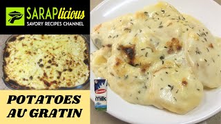 Creamy Potatoes Au Gratin Recipe [upl. by Nesrac]