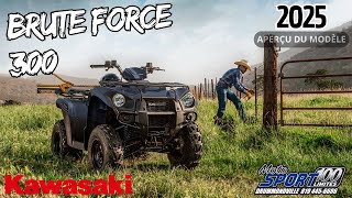 Walkaround  Kawasaki Brute Force 300 2025 [upl. by Attah739]