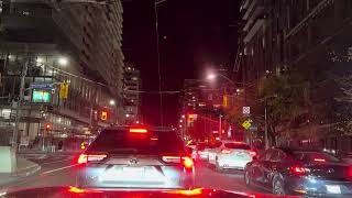 Portland St amp Wellington St W to Dundas St W amp Ossington Ave uber bustedopen247 halloween [upl. by Saffren]