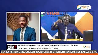 Sammy Gyamfi National Com Officer NDC speaks about NDCs motive behind todays press conference [upl. by Neras397]