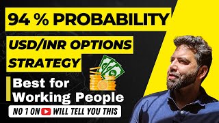 94 Probability USDINR Options Strategy  Best For Working People  Must Watch [upl. by Armbrecht369]