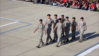 338 MTF Dark Knights Drill Team  DRILL DOWN APRIL 2012 [upl. by Griffith]