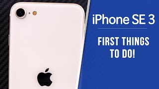 iPhone SE 2022  First 16 Things To Do [upl. by Idelle]