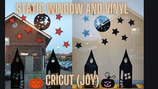 Cricut Joy NL  statisch raamfolie met vinyl  NL ENG DE ESP Subtitel [upl. by Moia]