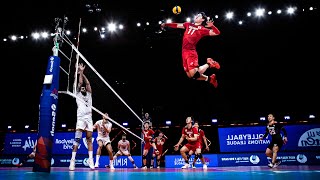 Yuji Nishida  Monster of the Vertical Jump  Mens VNL 2021 [upl. by Portuna]