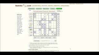 Sudoku 080720 grad  no copyright Licorice Song [upl. by Annauqaj44]