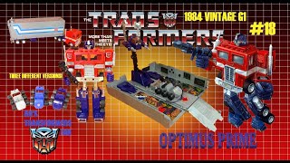 TRANSFORMERS G1 OPTIMUS PRIME VINTAGE TOY REVIEW [upl. by Asset559]