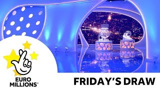 The National Lottery ‘EuroMillions’ draw results from Friday 3rd January 2020 [upl. by Adnovay240]