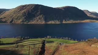 Wainwrights GrasmoorCinderdale Beck Looking over Crummock Water to Melbreak [upl. by Richel]