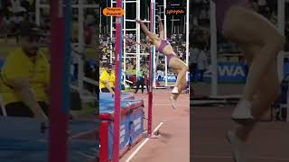 Yuliya LEVCHENKO Fail 🇺🇦❤️❤️ 2024 Doha Diamond League spopaW shorts athletics viral [upl. by Tare479]