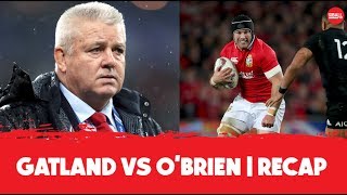 Warren Gatland vs Sean OBrien  Real Beef  OTB Recap [upl. by Garrard495]