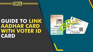 Voter IDAadhar Linking Stepbystep guide to link Voter ID cards with Aadhar cards [upl. by Balthasar776]