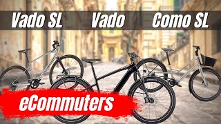 Specialized eCommuters QUICK TEST  Vado vs Vado SL vs Como SL [upl. by Adonis]