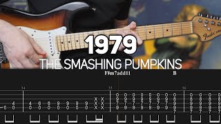 The Smashing Pumpkins  1979 Guitar lesson with TAB  Standard tuning [upl. by Michaella]