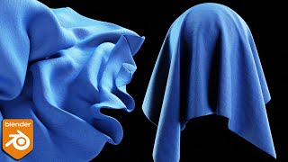 Procedural Fabric Material Blender Tutorial [upl. by Auehsoj]