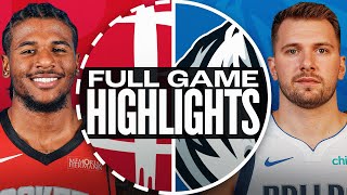 ROCKETS at MAVERICKS  FULL GAME HIGHLIGHTS  October 31 2024 [upl. by Boyes]