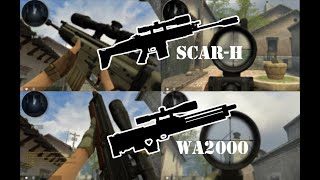 CS Source  Modern Strike Mod  SemiAutomatic Sniper Rifles w Dynamic Scope Sneak Peak [upl. by Rexanna944]