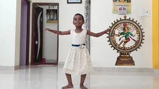 Bharatanatyam  Beginner  Basic Steps Part 3  பரதநாட்டியம்  Shanmozhi [upl. by Llennhoj]