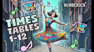 Times Tables Songs 112  Except in Random Order [upl. by Metzgar]