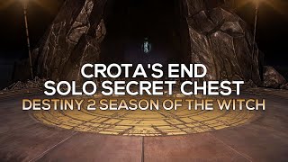 Crotas End Raid  Solo Raid Chest Location The Abyss Destiny 2 [upl. by Saree]