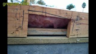 Blocked Sub Floor Vents With Insulation  Floor Building Tips [upl. by Eltsyrhc]