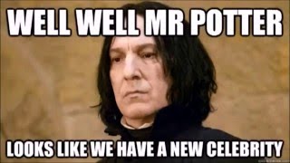 Tribute to Alan Rickman  Professor Severus Snape  A Memes and GIFs Compilation [upl. by Zarger]