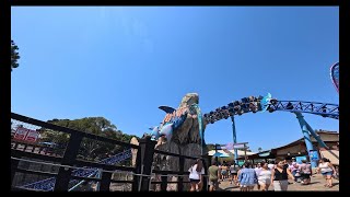 Manta at Seaworld San Diego Off Ride POV  4K 60fps [upl. by Galen986]