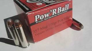 Ammo Test  357 Mag Glaser PowR Ball [upl. by Mitchael415]