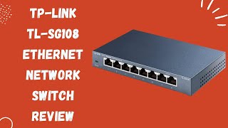 TPLink TLSG108 8 Port Gigabit Network Switch Review Seamless Connectivity [upl. by Hgielek291]