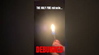 Holy fire miracle finally debunked orthodoxchristian religiousdebate madebyjimbob [upl. by Nilcaj619]