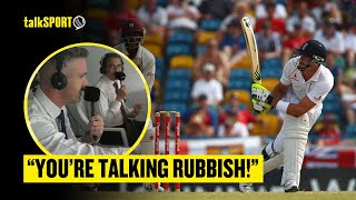 🔥😠Kevin Pietersen and Harsha Bhogle Heated Switch Hit debate  talkSPORT Cricket [upl. by Akenot127]