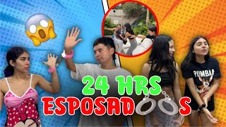 24HRS esposados con la familia Recocha😱😍 no creerás lo que pasó [upl. by Raoul]