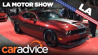 2017 Dodge Challenger SRT  2016 Los Angeles Motor Show [upl. by Eseilenna503]