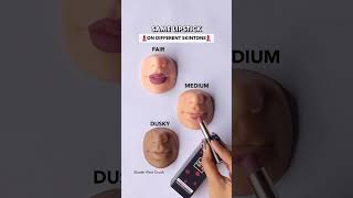 skintones lipstick shades shorts makeup beauty fashion haulvideo youtubeshorts trending [upl. by Inaj]