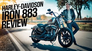 Unleashing the Legend HarleyDavidson Iron 883 Review HarleyDavidson Iron883 CruiserBikes bike [upl. by Hadrian202]