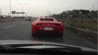 Ferrari 458 Italia Crash Video and photo [upl. by Eerol180]