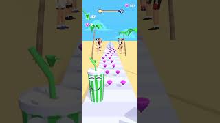 Juice run game video running gamevideo games gameplay 3d gaming [upl. by Llerred289]