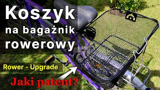 Rower 6  Koszyk na bagażnik rowerowy  Ciekawe rozwiązanie [upl. by Orazio]