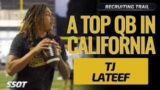 Meet TJ Lateef A Rising Football Star in Southern Californias Fierce Trinity League [upl. by Ethbinium]