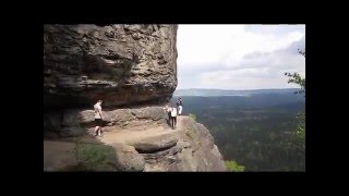 Nationalpark Sächsische Schweiz  Carolaaussicht amp Idagrotte [upl. by Malvie548]