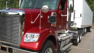 CDL How to Couple and Uncouple a tractor trailer [upl. by Atalee954]