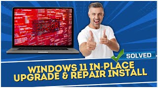 Windows 11 In Place Upgrade amp Repair Install [upl. by Abeu416]