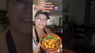 Receta de Garbanzos Fritos Cubanos con mi sazón Boricua shorts garbanzos recetas cortos [upl. by Hy]