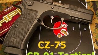 CZ 75 SP01 Tactical 9mm Pistol [upl. by Comyns]