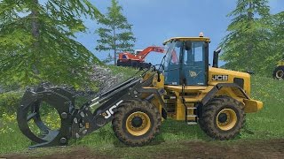 Farming Simulator 2015  Forestry on Bjornholm 020 [upl. by Matless]